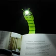 Kép 2/2 - Könyvjelző olvasólámpa - Könyvmoly (zöld) - Flexilight Bookworm Green