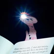 Kép 2/2 - Könyvjelző olvasólámpa - dinós - pink - Flexilight