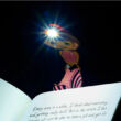 Könyvjelző olvasólámpa - sellő - pink - Flexilight