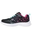 Kép 5/5 - Skechers lány sportcipő - mosógépben mosható - Jumpster - 303380L/BKMT