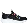 Kép 2/5 - Skechers gyerekcipő - mosógépben mosható - Slip-ins - 303824L/BKMT