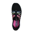 Kép 3/5 - Skechers gyerekcipő - mosógépben mosható - Slip-ins - 303824L/BKMT
