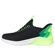 Kép 5/5 - Skechers gyerekcipő - Skechers Slip-ins: Microspec Max - Brisk-Stripe - 403890L/BKLM
