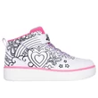 Kép 2/5 - Skechers lány cipő - mosógépben mosható - SZÍNEZŐS - 302213L/WMLT