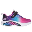Kép 2/2 - Skechers lány zárt cipő - világítós - Rainbow Cruisers 303721L/BKMT