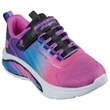 Kép 1/2 - Skechers lány zárt cipő - világítós - Rainbow Cruisers 303721L/BKMT