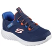 Kép 1/5 - Skechers gyerekcipő - mosógépben mosható - Skechers Slip-ins: Bounder - Brisk-Burst - 403822L/NVBL
