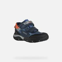 Geox fiú zárt cipő - J2642A 050BU C0659 Navy / Oragne