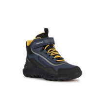 Geox fiú zárt cipő - J36L0A 0MEFU C0657 kék/sárga - vízálló