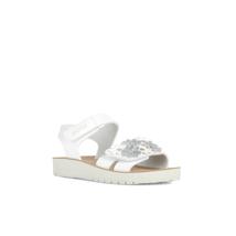 Geox lány szandál - J35EAA 000BC C0007 White / Silver