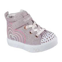 Skechers lány zárt cipő - világítós - 314623L/RSGD 