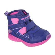Skechers lány téli csizma - vízlepergető! - világító talpú - 319310N