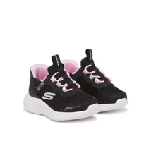 Skechers gyerekcipő - mosógépben mosható - Slip-ins: Bounder - 303585N/BLK