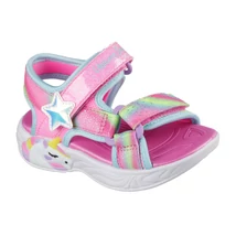 Skechers lány szandál - világítós - 303107N/PKMT