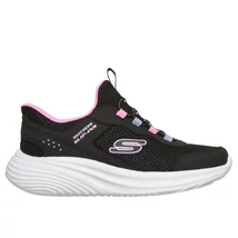 Skechers gyerekcipő - mosógépben mosható - Slip-ins: Bounder PRO - 303690L/BLK