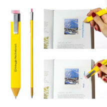 Könyvjelző toll - sárga