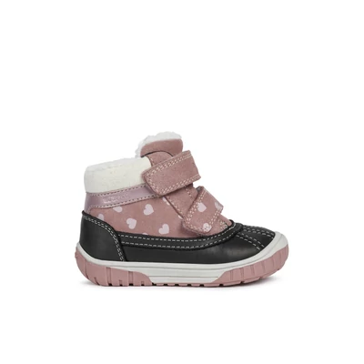 Geox lány téli cipő - B042LA 02285 C8025 ROSE SMOKE