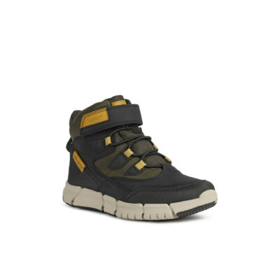 Geox fiú cipő - J169XA 032ME C0054 Black / Yellow