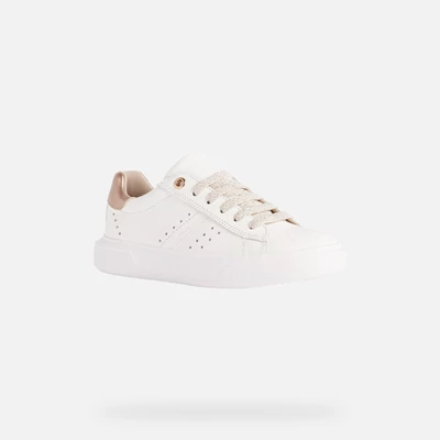 Geox zárt cipő - J25GCA 00085 C1000 WHITE