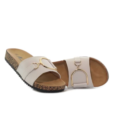 Női papucs - Beige