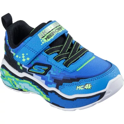 Skechers gyerekcipő - mosógépben mosható - Mega-scene - 402162N/BBLM