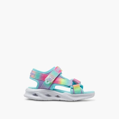 Skechers lány szandál - világítós - 303023L/AQMT