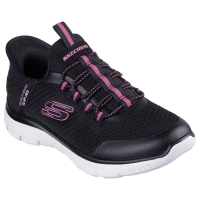 Skechers lány zárt cipő - Slip-ins - mosógépben mosható - 303919L/BLK
