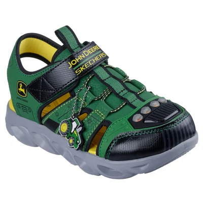 Skechers szandálcipő - világítós - John Deere - 407070L/GNBK