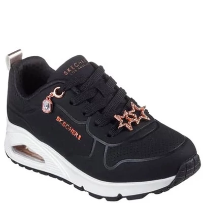 Skechers UNO lány cipő - memóriahabos talp  - 310562L/BKRG