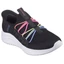 Skechers gyerekcipő - mosógépben mosható - Slip-ins - 303824L/BKMT
