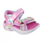 Skechers lány szandál - világítós - 303107N/PKMT