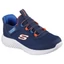 Skechers gyerekcipő - mosógépben mosható - Skechers Slip-ins: Bounder - Brisk-Burst - 403822L/NVBL